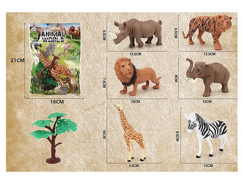 Animal Set(6S) toys