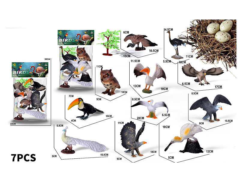 Bird Set(7in1) toys