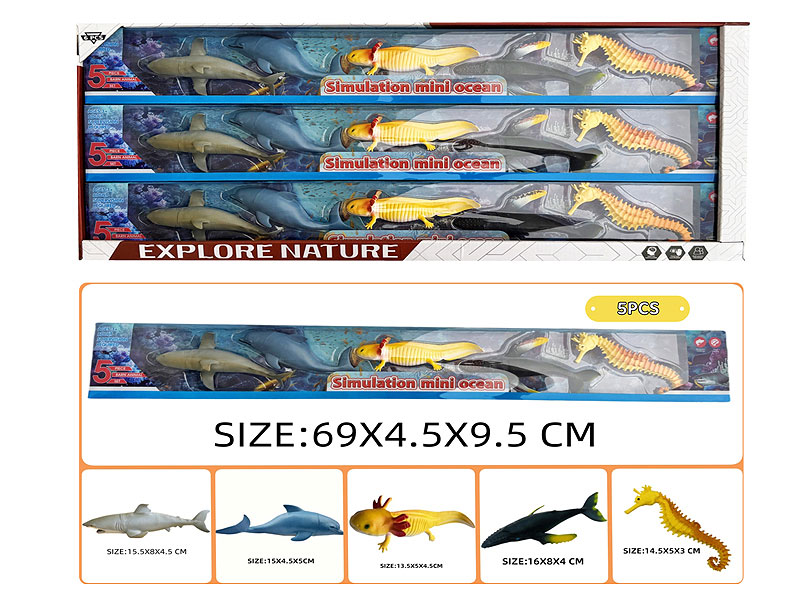 Ocean Animal(6in1) toys