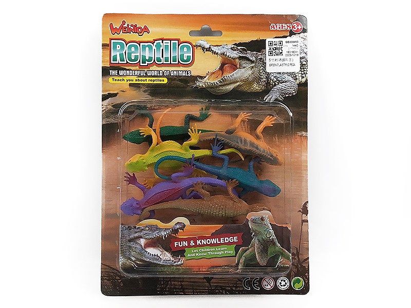 5inch Lizard(6in1) toys
