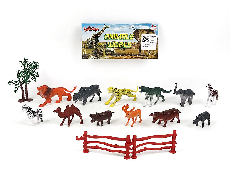 4inch Animal Set(12in1) toys
