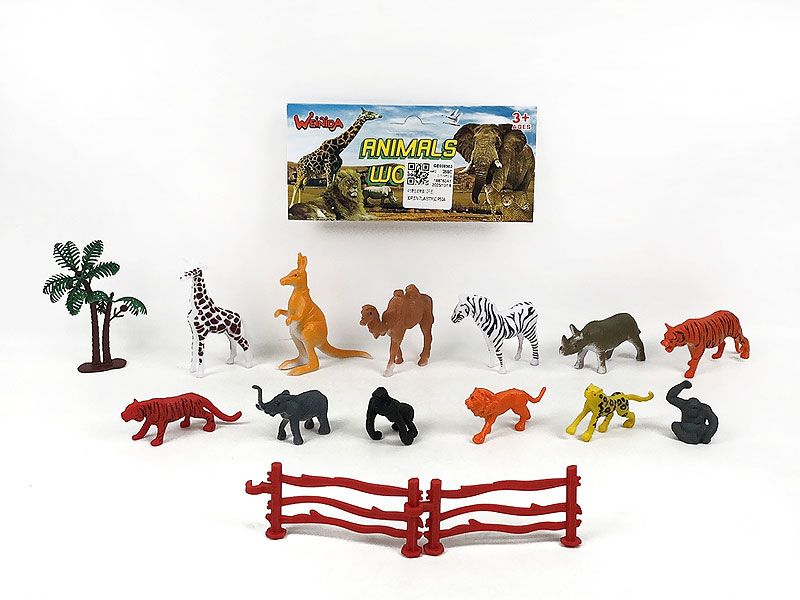 4inch Animal Set(12in1) toys
