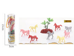 3inch Horse Set(8in1) toys