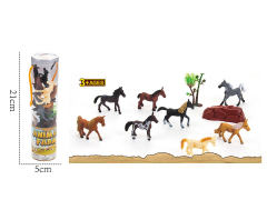 3inch Horse Set(8in1) toys