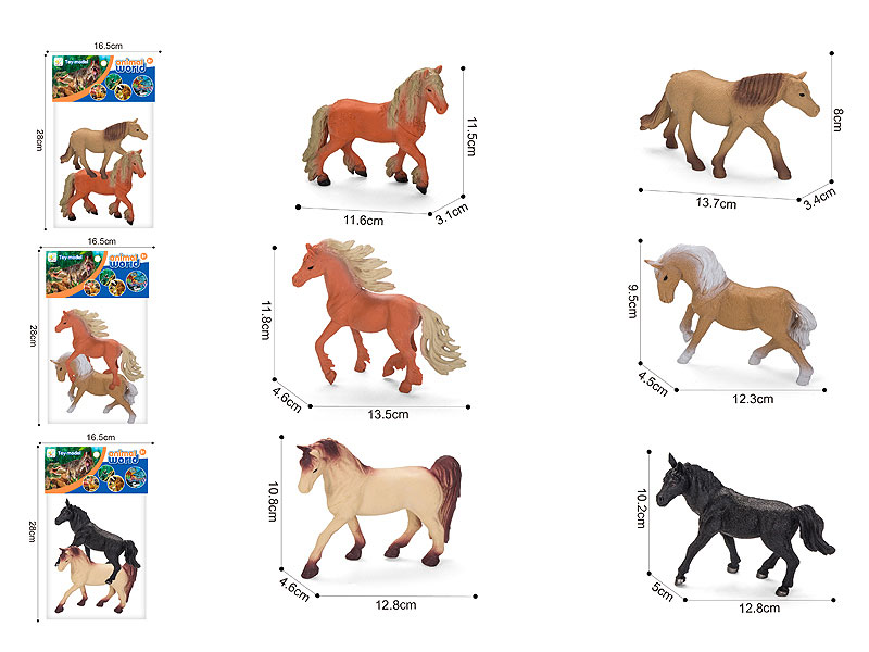8inch Horse(2in1) toys