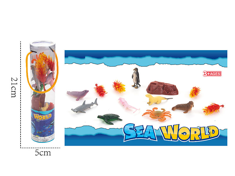 2inch Ocean Animal(8in1) toys