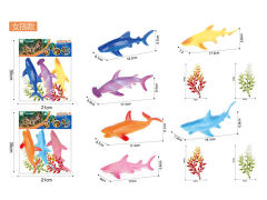 6inch Shark Set(3in1) toys