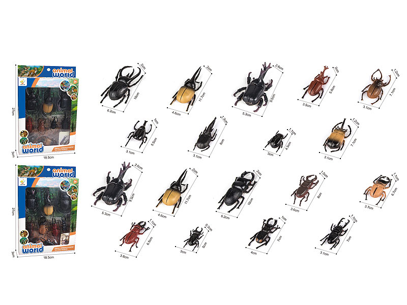 3inch Beetle(18in1） toys
