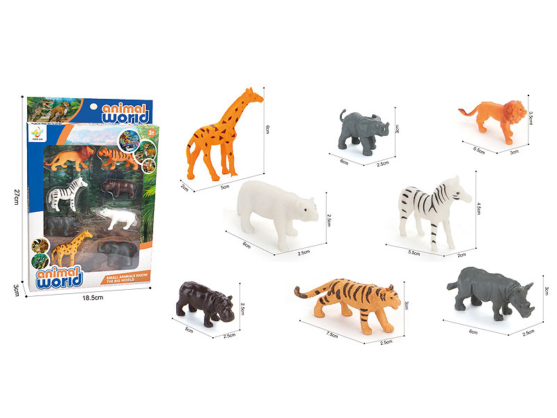 2.5inch Animal(8in1) toys