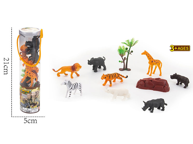 2.5inch Animal Set(8in1) toys