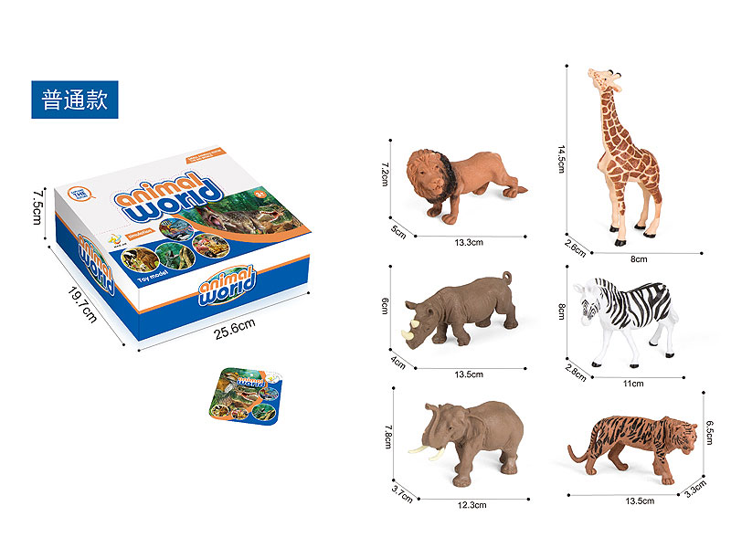 6inch Animal(12in1) toys