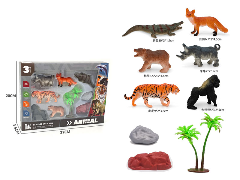 Animal Set(6in1) toys