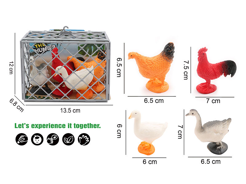 Poultry Animals Set toys