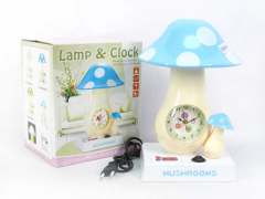 蘑菇台灯钟