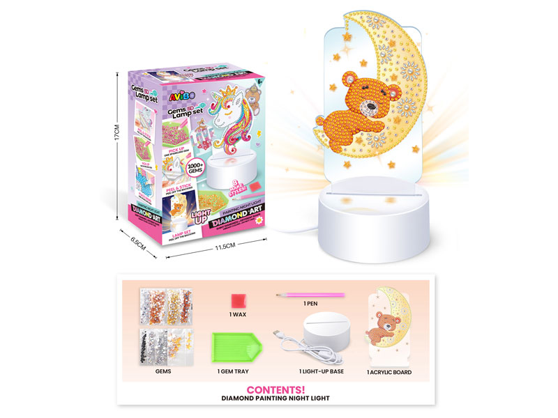 Painting Night Light toys