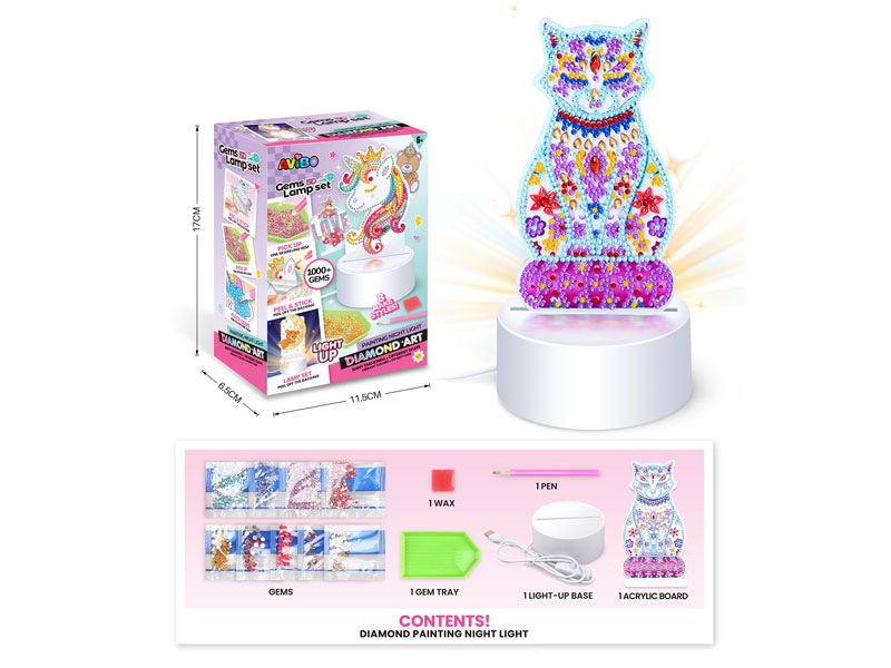 Painting Night Light toys