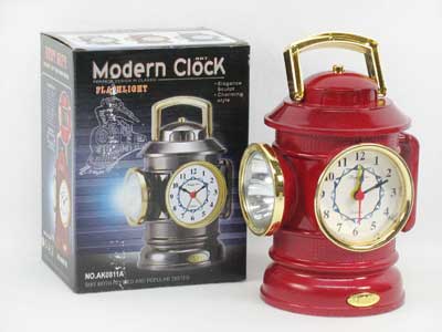 Clock & Flashlight toys