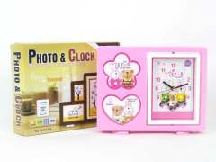 Clock & Photo Frame
