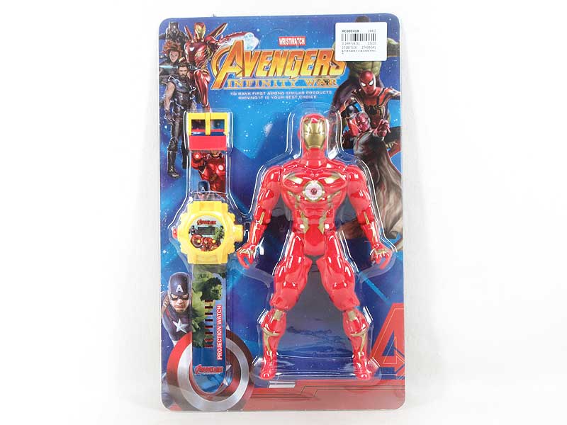 Watch & Iron Man W/L toys