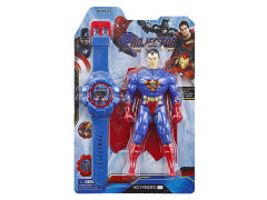 Projection Electronic Watch & Super Man