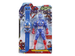 Electronic Watch & Captain America