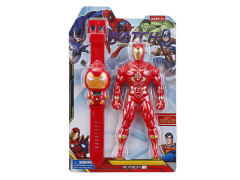 Electronic Watch & Iron Man toys