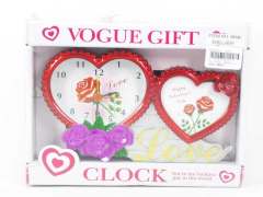 Photo Frame & Clock