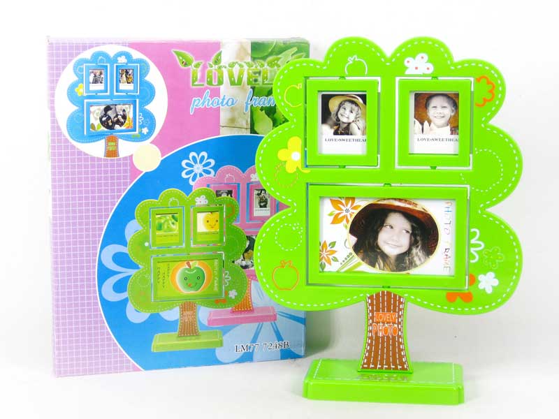 Apple photo frame (1 plus 2 three-inch five-inch) toys