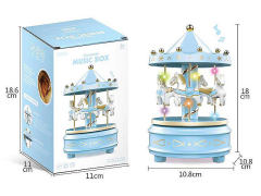 Wind-up Musical Box W/L(3C) toys