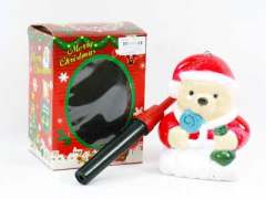 Christmas Black Bear  Lamp