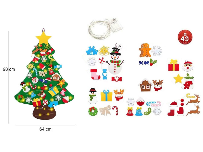 Christmas Tree W/L toys