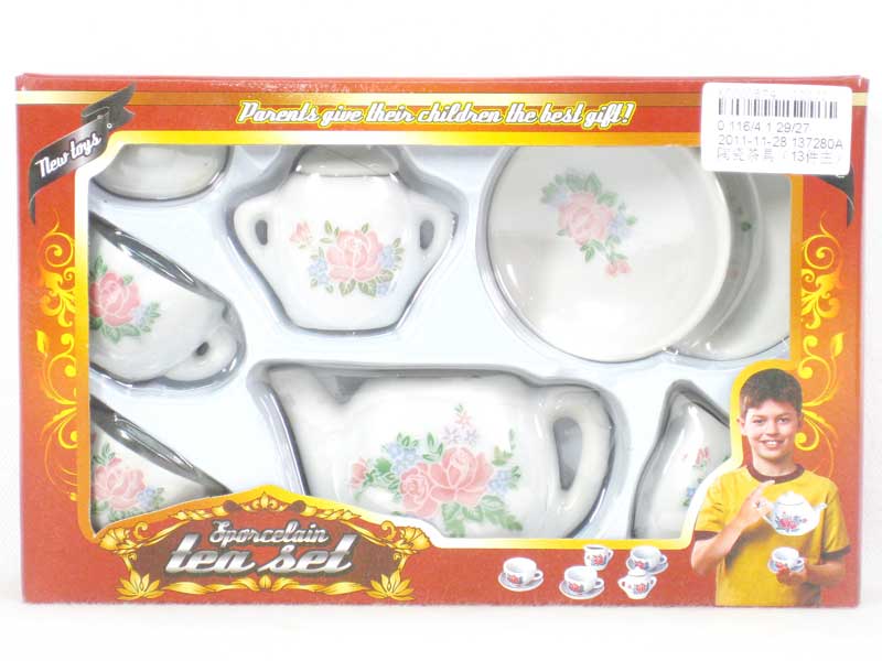 Porcelain Tea Set(13in1) toys