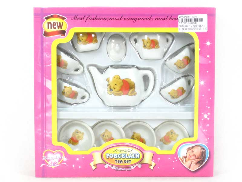 Porcelain Tea Set(13PCS) toys