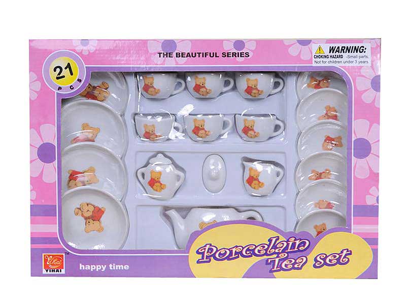 Porcelain Tea Set(21PCS) toys