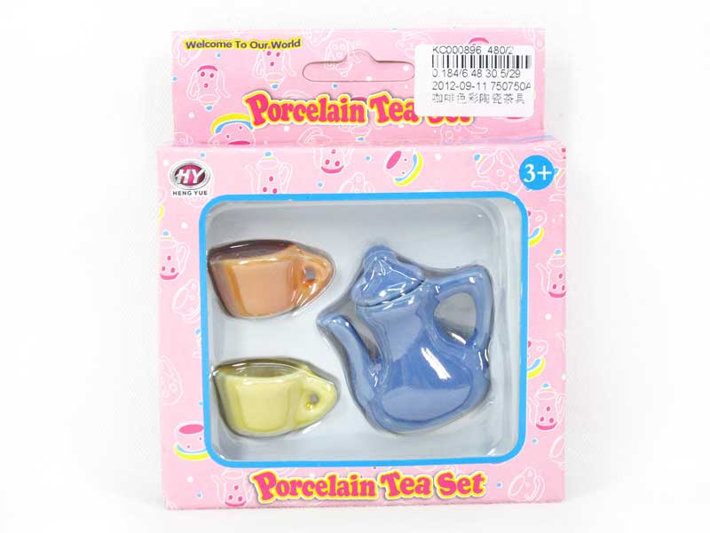 Porcelain Tea Set(4pcs) toys
