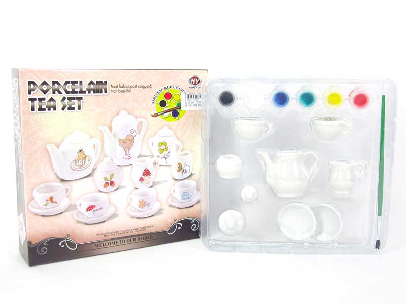 Porcelain Tea Set(16pcs) toys