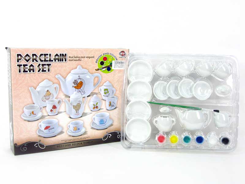 Porcelain Tea Set(24pcs) toys