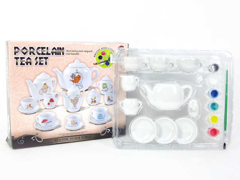 Porcelain Tea Set(24pcs) toys