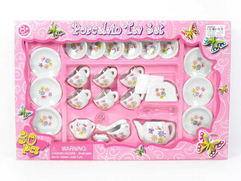 Porcelain Tea Set(30PCS) toys