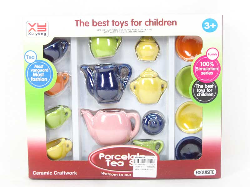 Porcelain Tea Set(18pcs) toys