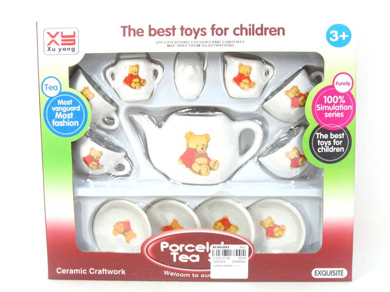 Porcelain Tea Set(13pcs) toys