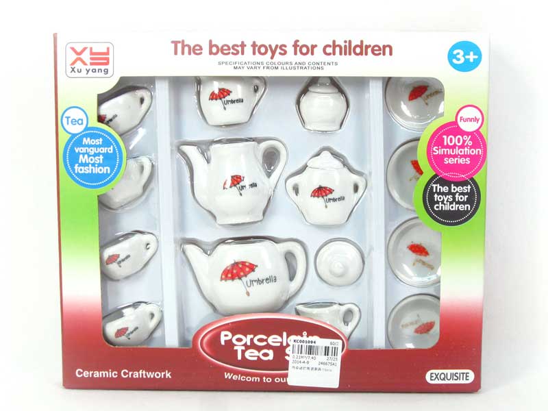 Porcelain Tea Set(18pcs) toys