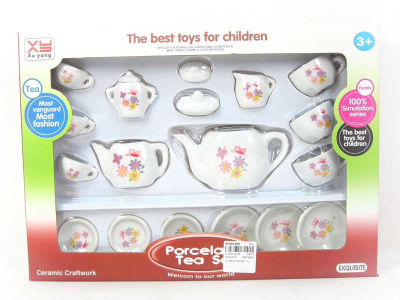 Porcelain Tea Set(19pcs) toys
