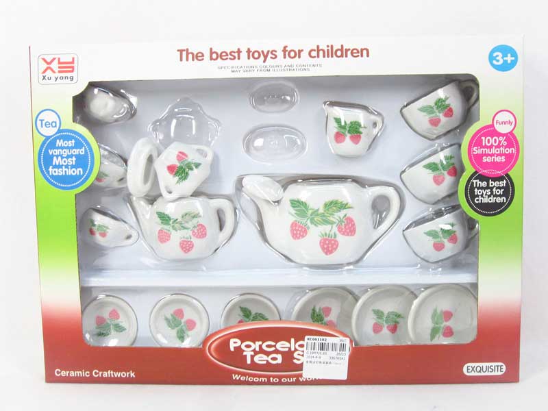 Porcelain Tea Set(19pcs) toys