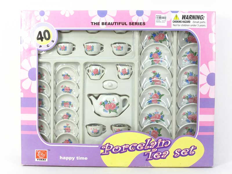 Porcelain Tea Set(40pcs) toys