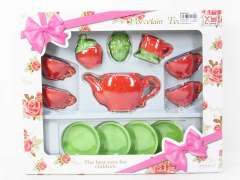 新草莓迷尔陶瓷茶具（13pcs）