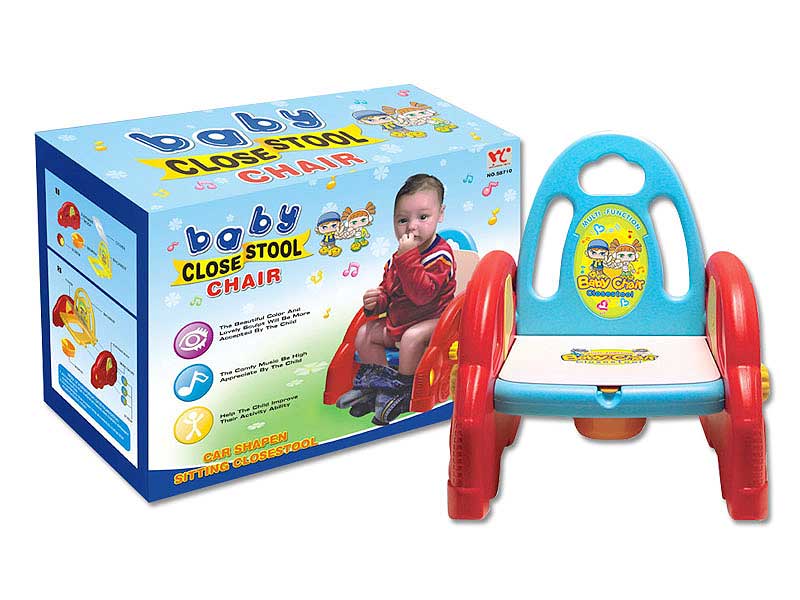 Pedestal Chair W/M toys