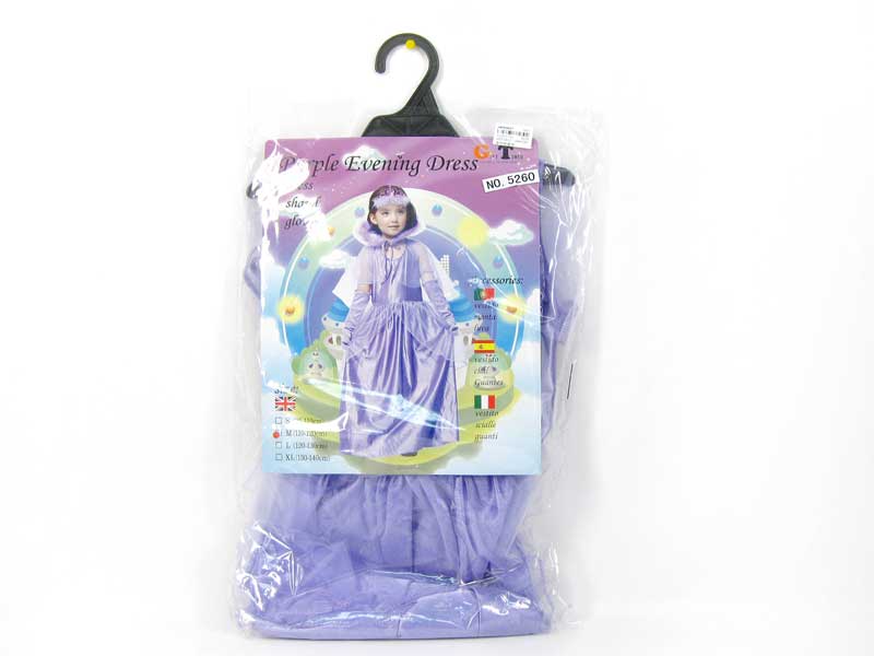 Purple Evening Dress toys