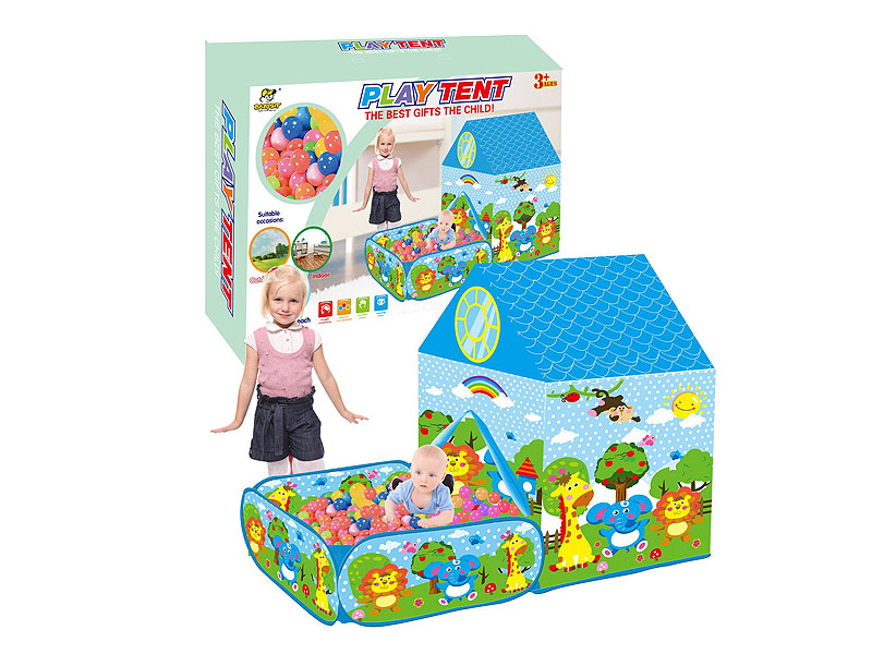 2in1 Play Tent toys