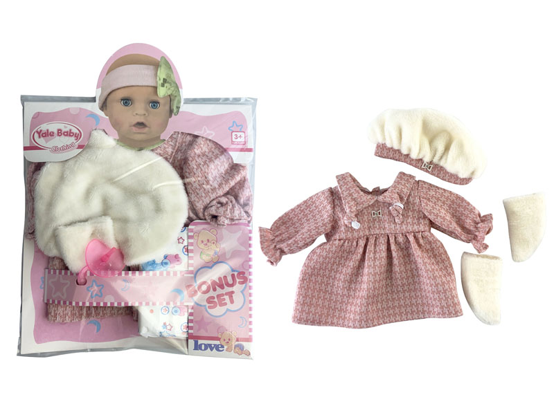 16inch Doll Clothes set toys